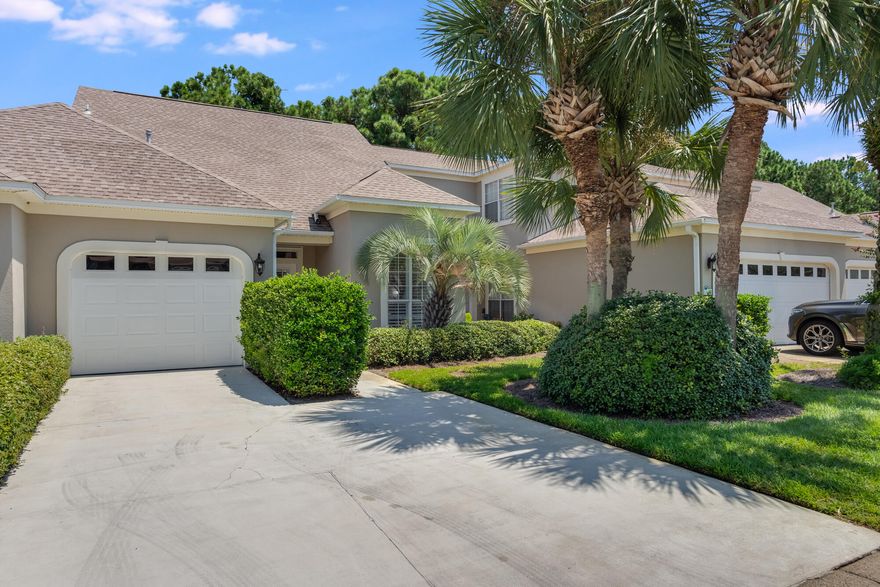 Meticulously maintained, one owner townhome is ready for your personal touch! Offers open layout, soaring ceiling in dining area, living room with built-in shelving, gas fireplace and French doors leading to the screened patio. Main floor master bedroom has two large closets & en-suite bathroom with a double vanity, tub/shower combo and linen closet. Laundry is on main level with additional storage space.  Second living area upstairs plus two bedrooms & a full bath. Updates: HVAC Rheem~3yrs, WH ~6yrs, Roof ~2016 (HOA), exterior painted ~2020 (HOA), washer/dryer less than year old, newer microwave & disposal.  One car garage with pull down stairs to attic.  Amazing location in Miramar Beach ~ just minutes to the gorgeous Emerald Coast beaches, shopping, dining & more!