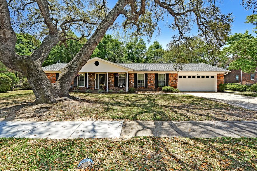 Welcome home! This home boasts 3 master suites. Come and see this large 4 bedroom 4 bath home with a large beautiful kitchen and living area combined. This also has a separate living area in the front of the house and another living area that overlooks the beautiful pool. Enjoy the large office space, or use it as a formal dining room. Present family has used it as a 5th bedroom (no closet). Kitchen / dining / living area has beautiful wood burning fire place. Kitchen features granite counter tops, gas stove, double oven, under counter ice machine, wine cooler, refrigerator, and separate freezer in laundry room. Main master bath has garden tub, separate shower,  granite counter tops and walk in closet. Outside by the pool is a gas grill outdoor kitchen area. A home that is made for a large