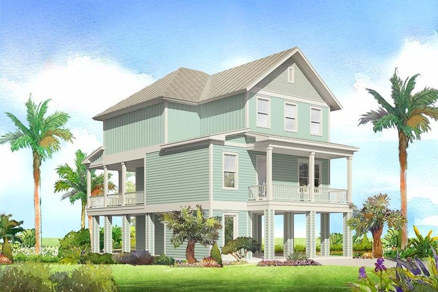 The NEW Sawgrass Plan on home site 27A is ready to be built! This brand new high-quality home is built by in By the Sea, a gated community in Western Navarre Beach. The standard features on this home are unbelievable and include the following: great open parking underneath, elegant wood on the main level, ceramic tile in wet areas, GE stainless steel appliances, granite countertops with decorative backsplash, decorative cabinets, wood shelving in closets and pantry, eight-foot doors, square-edge cottage trim throughout, upgraded trim on windows and doors on the first floor, master shower with frameless enclosure, wall and shower tile featuring a complete waterproofing system for tile showers, and much more! By the Sea boasts a pool house with a hot tub and a fire pit!