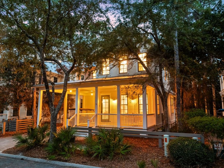 Tucked away in the coveted Pine Ridge District of WaterColor Phase II, this beautifully furnished 4-bedroom, 4.5-bath home is designed for effortless coastal living. Offering 2,354 square feet of thoughtfully curated interiors, plus an additional 500 square feet of inviting porches, this residence comfortably accommodates up to 12 guests, making it the perfect retreat for family gatherings or relaxing getaways.Designed with both comfort and functionality in mind, this home is just a short stroll from Camp WaterColor and Wood Fern Park, ensuring easy access to resort-style pools, lush green spaces, and endless outdoor activities. The main level welcomes you with an open and airy floor plan, featuring a spacious living and dining area that flows seamlessly into the upscale chef's kitchen. Here, you'll find granite countertops, an oversized center island, a natural gas range, and a dedicated office nookideal for remote work or planning your next adventure. The primary suite on this level is a tranquil retreat, complete with an ensuite bath featuring a soaking tub, a separate walk-in shower, and dual vanities.

Upstairs, three additional guest suites, each with private ensuite baths, provide a perfect blend of privacy and comfort for family and friends.

Embracing WaterColor's signature outdoor lifestyle, this home boasts a large front porch overlooking Crossvine Park, an extended back porch, and a patio off the kitchena perfect setting for al fresco dining and entertaining. A covered carport adds convenience, while recent updates, including fresh paint, a gas grill, and furnishings enhance the home's appeal.


Centrally located in the Pine Ridge District, this residence places you moments from renowned dining, boutique shopping, scenic bike trails, and some of the Gulf Coast's most prestigious golf courses. Whether you're savoring a sunset on the porch, exploring WaterColor's picturesque paths, or indulging in the community's world-class amenities, this home offers the ultimate blend of relaxation and adventure in one of 30A's most desirable communities.