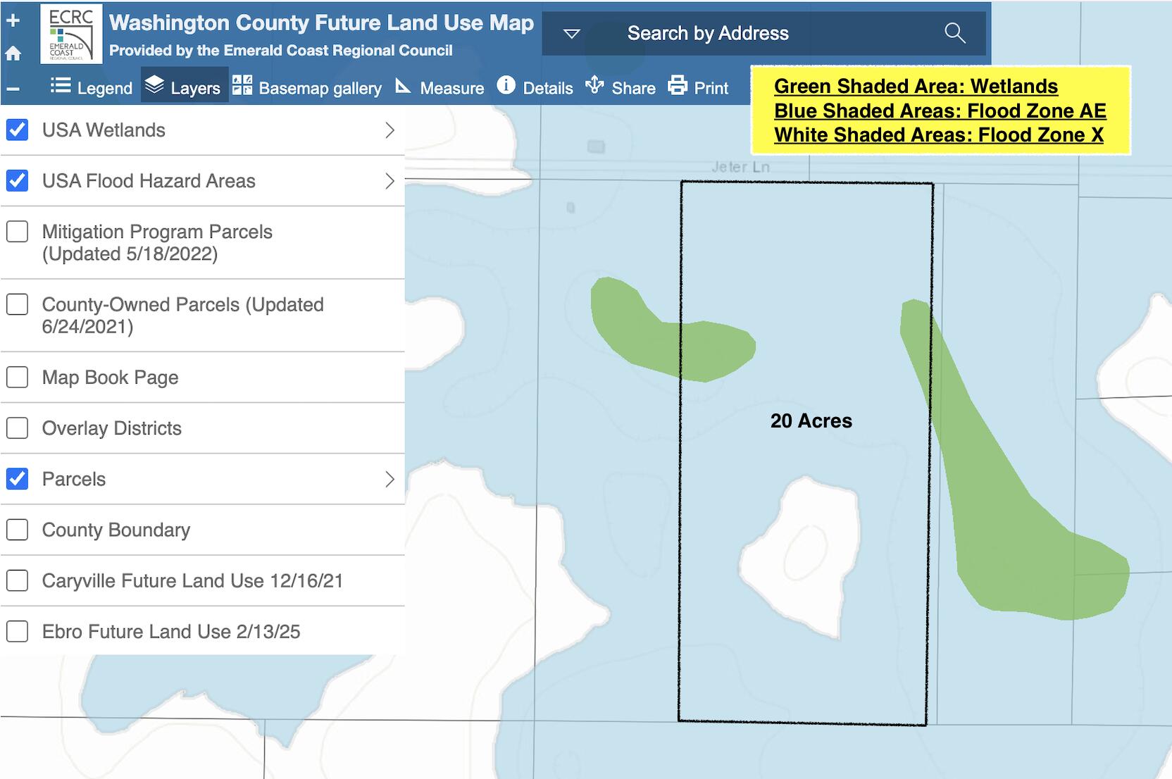 METES & BOUNDS - Land