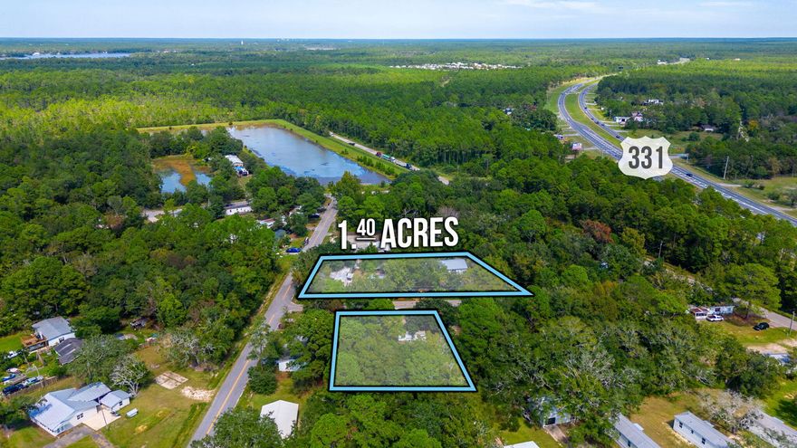 Welcome to 58 Hankins Rd in Freeport, Florida! Views of the Bay from several locations on the property! This charming property encompasses the true essence of coastal living, offering a delightful blend of comfort and tranquility. Build your dream home at this location, or use it as an investment to build up to 5 single family homes! Situated amidst the picturesque backdrop of Freeport's scenic beauty, this land is perfect for those seeking a peaceful and serene atmosphere.  Enjoy panoramic views of the surrounding natural landscape. Within walking distance of Grady Brown Park, which boasts a boat launch, restrooms, picnic areas, as well as picturesque views of the 331 bridge. Just a short drive across the bridge to enjoy the worlds most beautiful beaches!