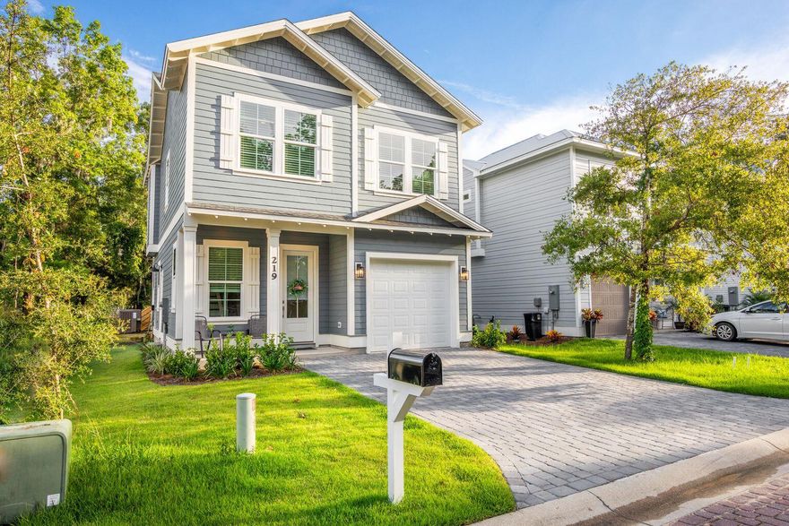 SELLER OFFERS A $5,000 CONCESSION FOR THE BUYER! Sacred Oaks is a premier waterfront community located in Santa Rosa Beach, showcasing modern coastal living. This elegant residence in Phase 2 features three bedrooms, two and a half bathrooms, and offers 1,652 square feet of thoughtfully designed space. Upon entering, you'll immediately notice the meticulous attention to detail. The ten-foot ceilings and luxury flooring create an inviting, upscale ambiance, while the open floor plan enhances both comfort and functionality. The spacious living room and gourmet kitchen provide an ideal setting for entertaining guests or relaxing with family. The kitchen is equipped with a large island, stainless steel appliances, and a gas range, catering to the needs of culinary enthusiasts. A spacious back deck, accessed through double French doors, extends the living area, offering a perfect setting for evening relaxation and outdoor dining. This home offers convenient exterior storage for outdoor equipment and an attic space inside the house for additional storage, accessible via a pull-down ladder. This thoughtfully designed layout effectively accommodates the needs of modern family life.

The attached garage includes 248 square feet of finished flooring, heating and cooling, and exceptional insulation, providing versatile additional living space as needed. 

The master suite, situated at the rear of the property, serves as a tranquil retreat on the upper level. It features a sophisticated shower with floor-to-ceiling tiles, complemented by a double vanity that enhances the overall elegance of the space, making it an ideal environment for relaxation.

Living in Sacred Oaks is more than simply owning a home; it offers a distinctive lifestyle. Surrounded by majestic Spanish moss trees, this welcoming community provides breathtaking views of the Bay. The brick-paved streets add timeless charm, while the community boat dock in Phase 1 allows for effortless access to boating and fishing. Underground utilities help preserve the neighborhood's natural beauty, and with a no short-term rental policy, Sacred Oaks maintains a serene and exclusive environment.

Located between Destin and Highway 30A, and just minutes from shopping and dining at Grand Boulevard, Sacred Oaks offers a peaceful waterfront lifestyle with great convenience. Please note that the home is situated in Flood Zone AE.
