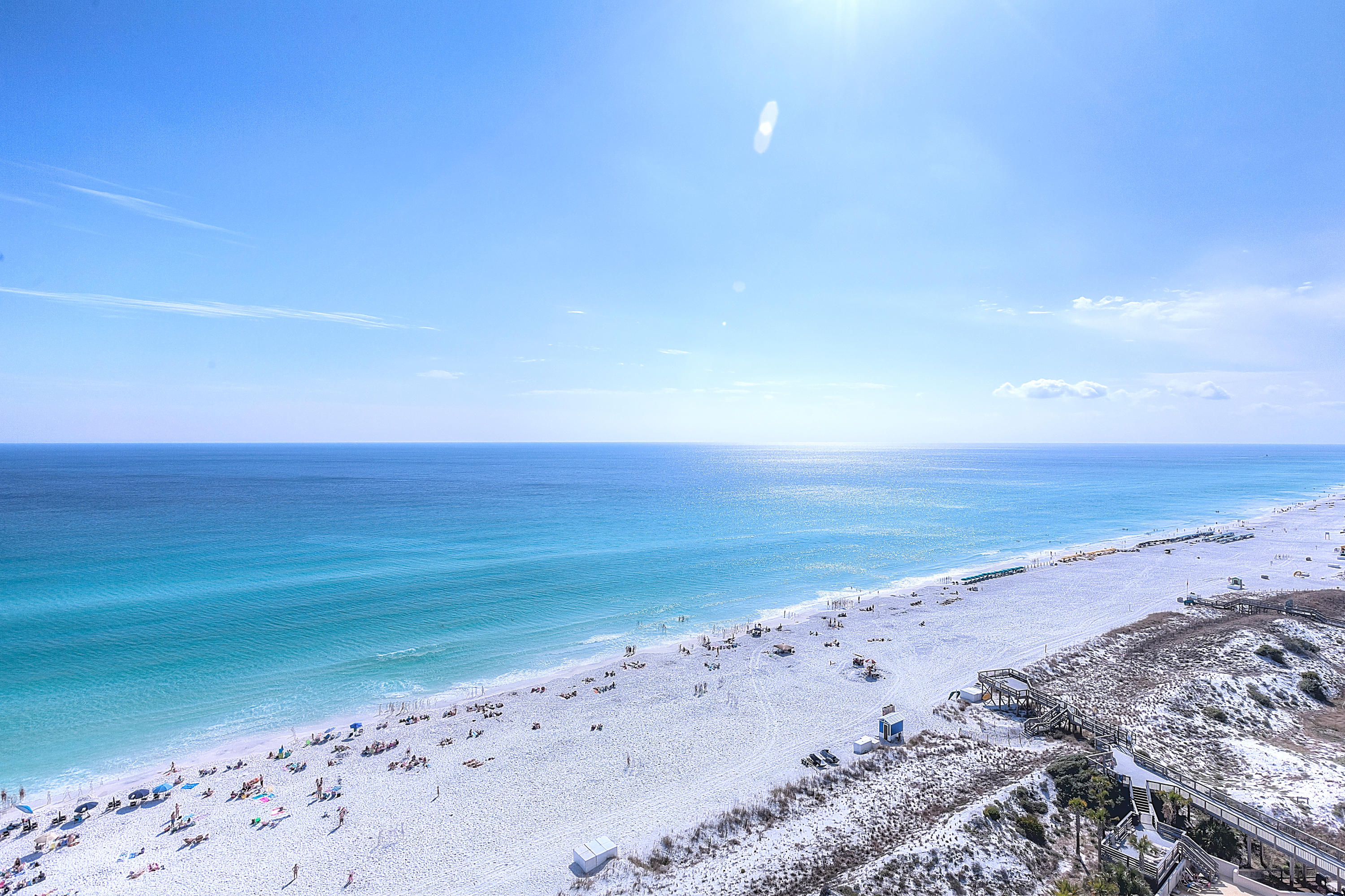 Enjoy amazing sunrises and sunsets from this one of a kind residence--it's truly a must see! Located on the 16th floor this sought after plan captivates the gulf views all the way around the spacious open condo. There is also a private balcony located off the master bedroom. Ready for you to move right in and start enjoying the resort lifestyle that Sandestin has to offer including: 4 Championship golf courses, tennis center, marina, miles of walking and bike trails, world class shopping and dining. This is one of the most amazing views Sandestin Golf and Beach Resort has to offer so don't miss out on the perfect opportunity to own in this highly sought after community!