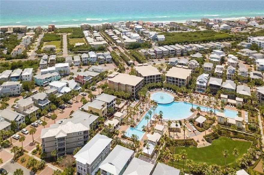 Pictures coming soon. Recent upgrades and proven rental history. This beautiful Seacrest Beach condo is situated poolside and in the hub of all the entertainment offered on the east end of 30A. The unit's spacious balcony overlooks a 12,000 sqft resort style community pool, and Indoors, the open concept living and dining room have been updated and offer plenty of room for comfortable entertaining. Take the neighborhood tram to your deeded beach access just minutes away, or walk to restaurants, shopping, and tons of family entertainment in Seacrest, Rosemary, and Alys Beach!