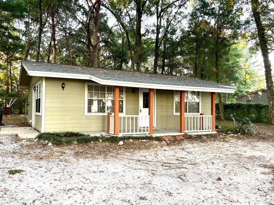 Adorable & cozy single family home right across the street from the Bay. Enjoy the peaceful view from the covered front porch of this 2 bedroom 1 bath home. Open living/kitchen floor plan. Easy keep tile flooring throughout. Very quiet & peaceful setting. In very close proximity to the public park on the bay. Sorry, no pets allowed and NO smoking. Washer/Dryer & Ice Maker NOT warranted. Reminder, anyone 18 or over wishing to live in the property must fill out an application. Tenants required to carry renter's liability insurance.