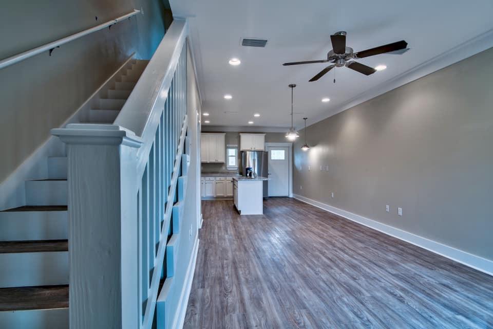 NEW CONSTRUCTION!! The Verandas at Freeport are continuing their buildout of this beautiful townhome development. This is a great opportunity for you to own a piece of this brand new multi-family townhome development. This five-plex unit consists of (2) 3BD/2.5BA units. (2) 2BD/2.5BA units and (1) 3BD/2.5BA w/garage units. These units will include Metal Roofing, Hardie Board Siding, Engineered Vinyl flooring throughout the house, Stainless Steel appliances, Granite countertops, 14 Seer air conditioner units, Open Floor-Plans, Craftsmen-style trim and much more. These units will make for a great Investment opportunity. Freeport is consistently growing and is not showing signs of slowing down anytime soon. Don't miss your chance to own an 5-Plex in The Verandas!