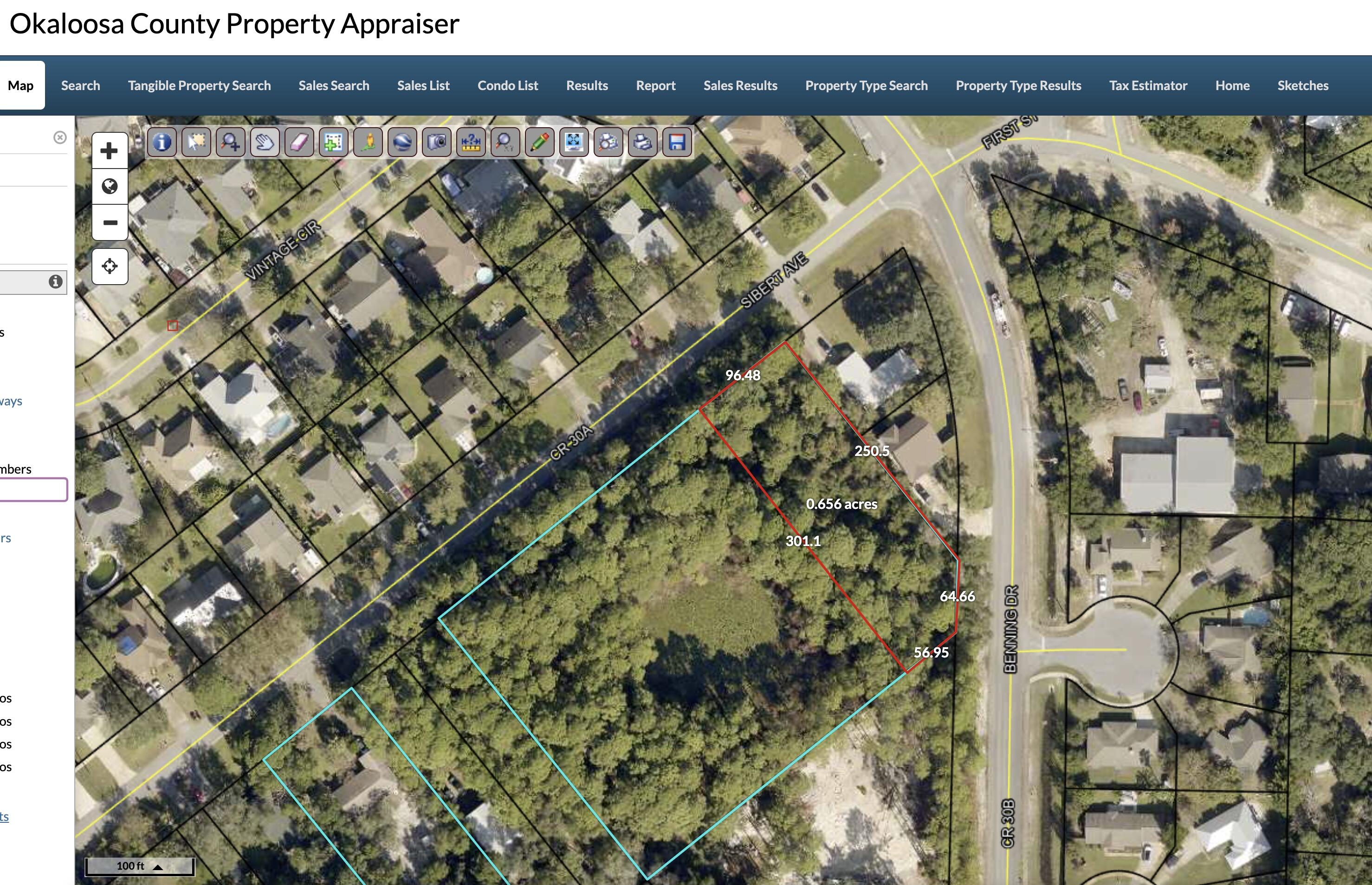 CALHOUN S/D DESTIN - Land