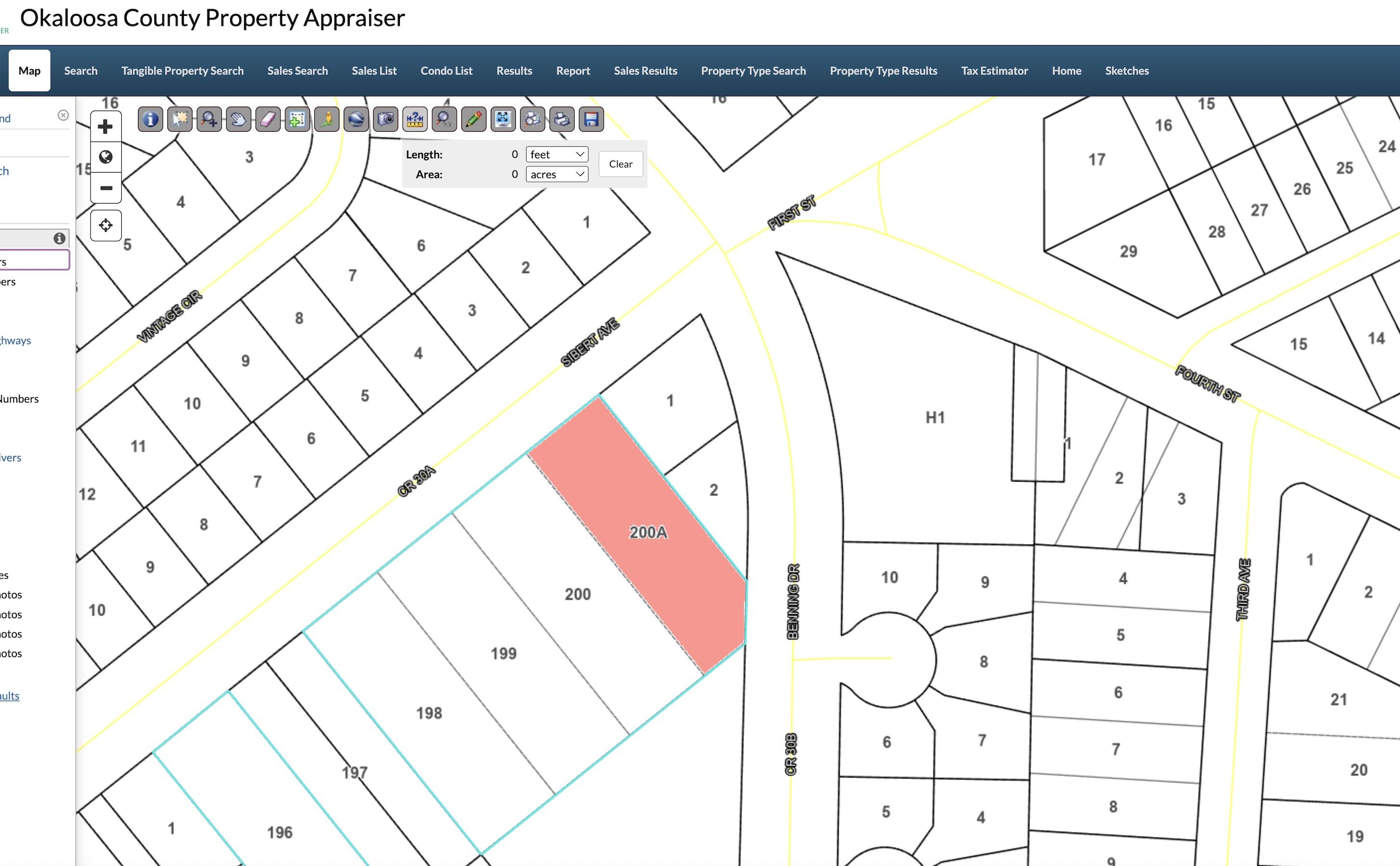 CALHOUN S/D DESTIN - Land