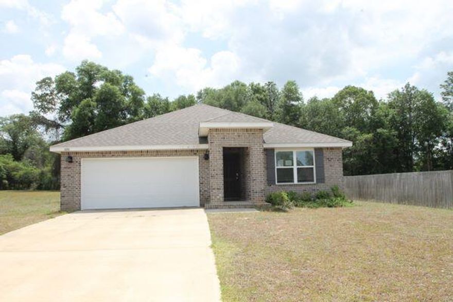 Real Estate Owned REO. Now available this All-Brick 4-bedroom, 2-bathroom home with a 2-car garage sits on a spacious 0.52-acre corner lot in the highly sought-after Heritage Plantation community now featuring a brand-new pool complex!As you enter, a wide foyer leads into an open-concept layout ideal for entertaining, with a bright and inviting living room, dining area, and kitchen all flowing seamlessly together. The kitchen is equipped with white shaker cabinets, stainless steel appliances (smooth top range, microwave, dishwasher), a center island with bar seating, and a corner pantry. The dining area easily accommodates a full-sized table, while the living room is filled with natural light call to take a look at 3090 Brandon Dunes Lane today.  A covered back porch overlooks the expansive, tree-lined backyard  perfect for outdoor relaxation.

The private primary suite is tucked away off the living room and includes two large windows, dual walk-in closets, a double vanity, linen closet, walk-in shower, and a separate water closet. Three additional bedrooms are located at the front of the home, along with a full bath and dedicated indoor laundry room.

Additional upgrades include: plantation blinds, ceiling fans, outdoor lighting, epoxy-coated garage floor, and finished garage walls.

Solid brick home on one of the largest driveways in the neighborhood move-in ready.