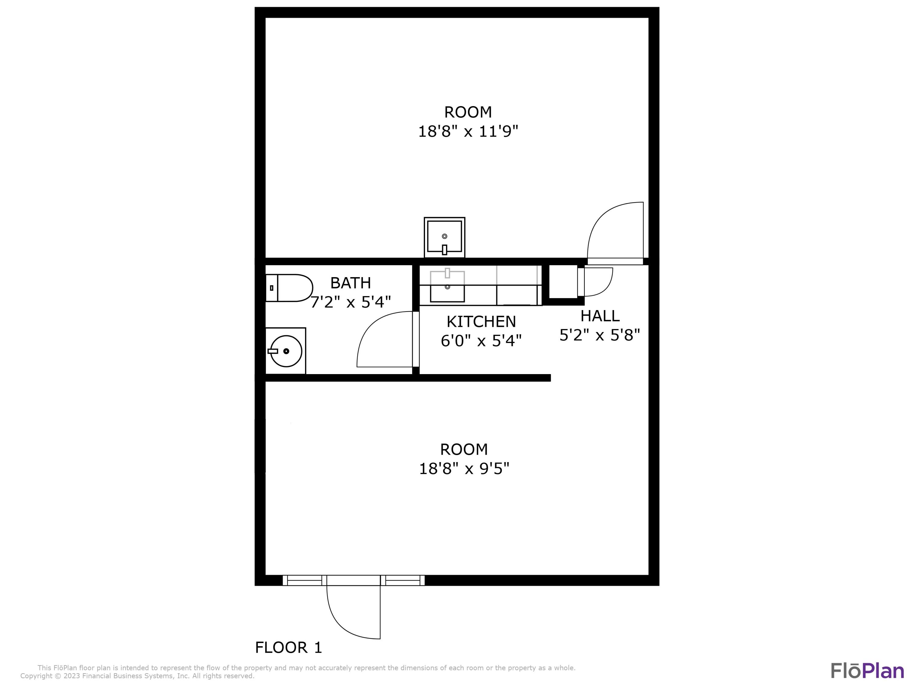 Centrally located office space. Plenty of parking. The space was last used as Barber Shop and shampoo bowl was installed in backroom. Many options with office space being ideal.