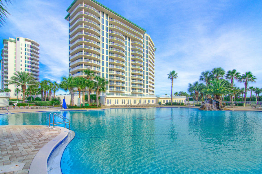 THIS RARE SHORT SALE IN ST. MAARTEN is back on the market! Beautiful Gulf front unit located in St. Maarten at Silver Shells Resort! Breathtaking views of the beach and Gulf and also of Choctawhatchee Bay. Enter this unit by semi private elevator direct to your foyer. This unit has two Master bedrooms Gulf side and large 231 square foot covered balcony. Very tastefully decorated and rental ready. his unit can easily and comfortably sleep eight.This is luxury living at it's finest!