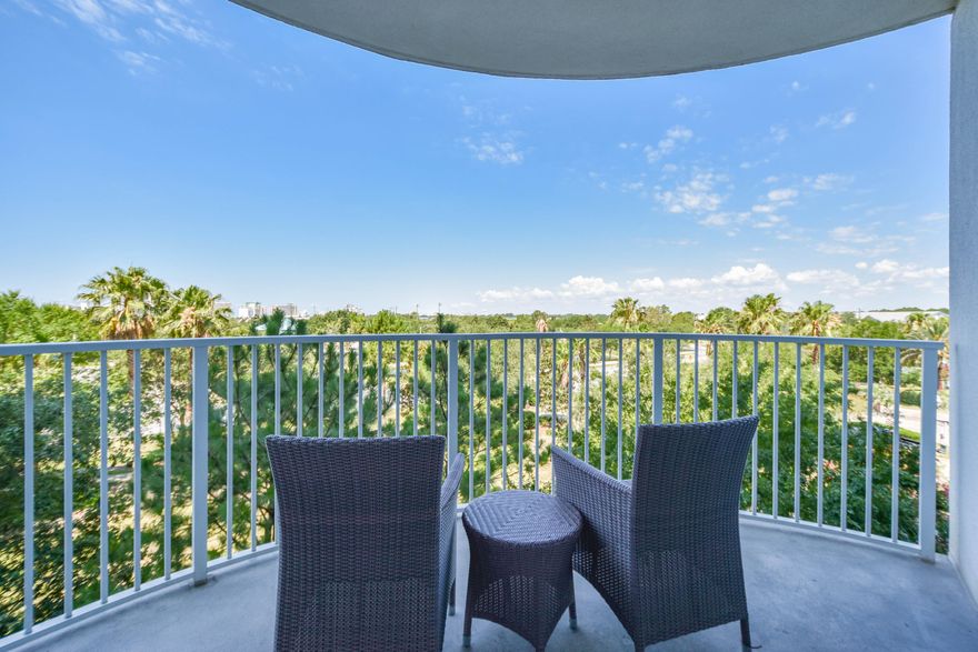 This westerly facing junior two-bedroom condo offers an open concept living and dining area, as well as an inviting large balcony. The lagoon pool and water features are the resort's crowning attractions. Onsite amenities include multiple pools with waterfall features, a hot tub, playground, fitness center, and tennis and basketball courts. Also, newly added, is an on-site restaurant offering lunch, dinner, room service and even in-season poolside service. Shuttle service to the June White Decker Public Beach access is offered in-season. All utilities are included in HOA dues  water, sewer, electric, cable, WiFi, phone, trash! Excellent opportunity for a vacation rental, second or primary home.