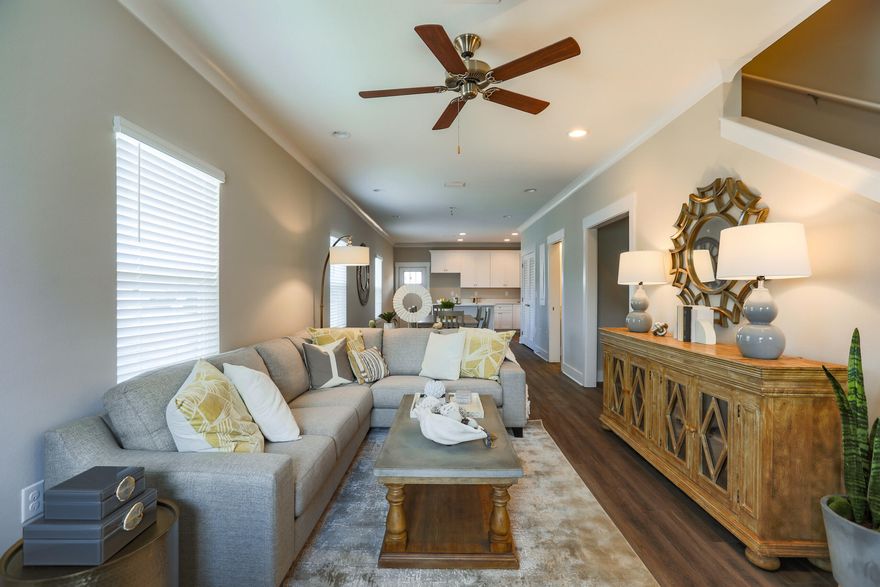 $10,000 toward closing costs and pre-paids from the Seller plus a FREE upgrade! Quality & affordable townhomes available for sale in the final phase of the desirable Verandas at Freeport community. Featuring luxury, modern finishes throughout, these 3 bedroom and 2.5 bathroom units offer ample space for comfortable living. The open floor plan creates a seamless flow between a spacious living area and well-appointed kitchen, complete with quartz countertops and stainless steel appliances. The Luxury vinyl plank flooring adds a touch of elegance to the space. Residents will also have access to a community pool, perfect for relaxation and enjoyment. Conveniently located just minutes away from white sandy beaches of the Emerald Coast, this townhouse offers an ideal coastal lifestyle.