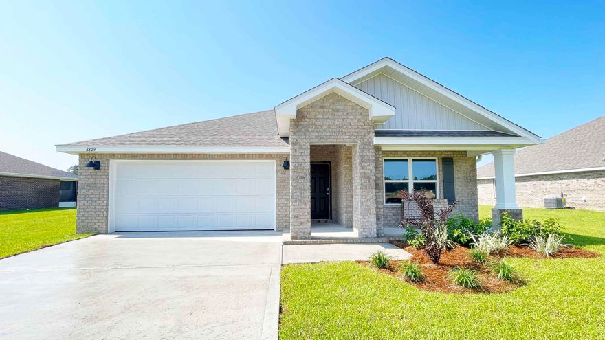 FABULOUS NEW CONSTRUCTION in Plantation Woods! The charming Cali is one of our most popular & highly desirable Open Designs. 4 beds, 2 baths, covered patio & a 2-car garage.  The Smart Home Connect System includes several Smart Home convenient devices. BEAUTIFUL, well-designed kitchen offers relaxed living with a lg. island bar, quiet dishwasher, all stainless appliances, pantry, Beautiful Granite & spacious dining area. Bedroom 1 & adjoining bath feature a walk-in closet, Granite double sink vanity, tub AND separate shower. Striking wood-look flooring throughout & Friese carpet in the bedrooms. No wasted space & great amenities. Striking CURB APPEAL. MUST SEE.