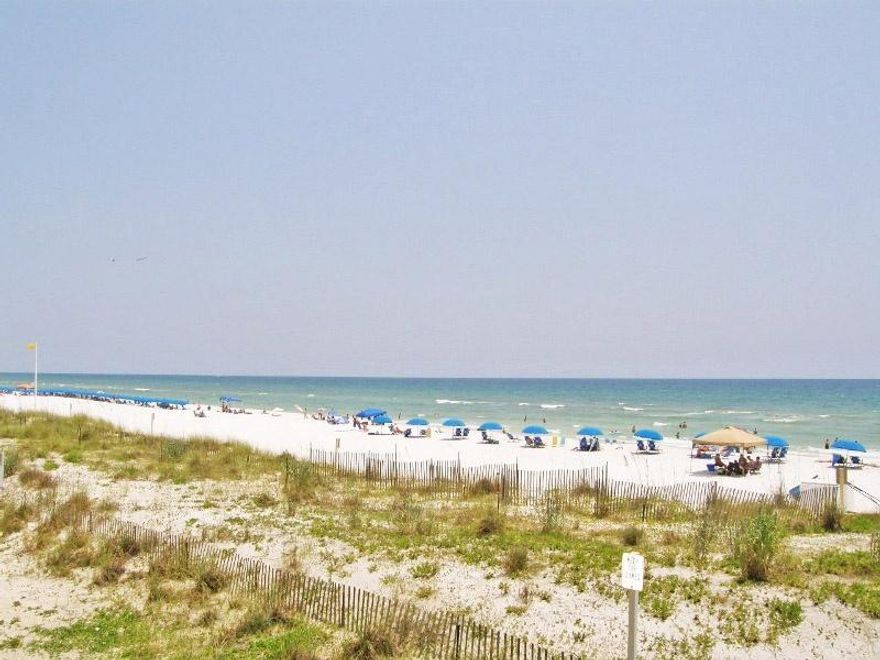 GULF FRONT, FULLY FURNISHED UNIT on the second floor located on Okaloosa Island! Enjoy panoramic views of the Gulf of Mexico from your balcony. This unit offers recessed lighting, granite countertops, stainless steel appliances with double oven, tile flooring throughout main living areas and views from the living room and master bedroom! Surf Dweller offers a tennis court, pool, kiddie pool, walk-over to the beach, offers over 400' of deeded beach access, public restrooms near the beach, rental management on site, gym, community room, bbq area, pavilions at the pool, and ample amounts of parking.