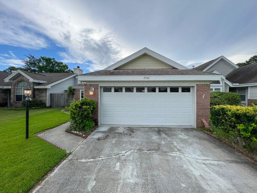 With a little love this home will make the perfect 3 bedroom, 2 bath home. Located just minutes from the back gate of Hurlburt, this property has a long rental history as well. Extremely  high ceilings make the home feel open and spacious. The gas fireplace will keep you cozy in the winter months. The back yard is easily maintainable.  No HOA.Property being sold AS IS - CASH ONLY.