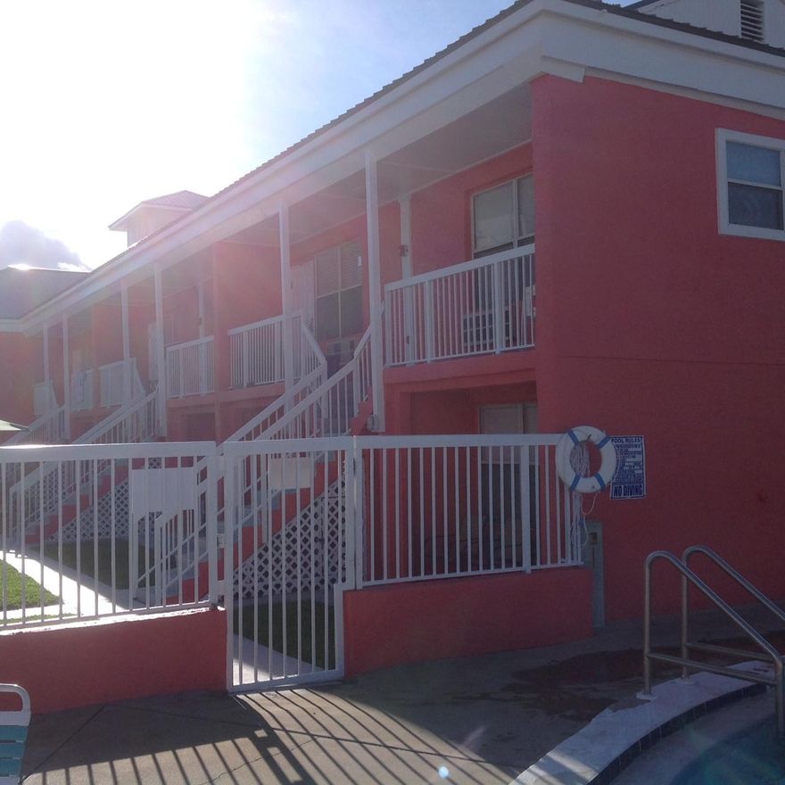 RENTAL INVESTMENT. WEEKELY RENTAL WILL PAY FOR THIS IN NO TIME! Why pay Destin Prices and fight the traffic. Come see this Lovely 1 bedroom 1 bath condo with gorgeous water views from the balcony. Come relax just seconds away from the beach. This condo is light and bright with beautiful new tile flooring throughout. New paint as well. Bright Granite Countertops and Backsplashes. The kitchen has nice appliances including a microwave, smooth top stove, dishwasher, and refrigerator. Cozy living room dinning room area. Make this your nice little getaway or a great investment with rental potential. Both short term and long leases available. Please note there is a NO PETS POLICY for short term rentals. Call today to arrange your showing. Buyer or Buyers agent to verify all measurement