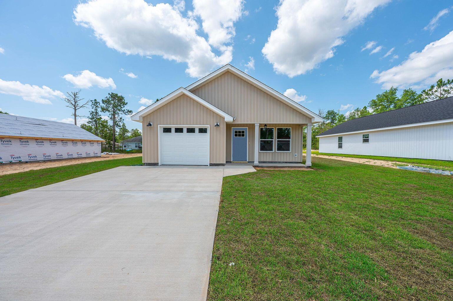 CLOSING COST ASSISTANCE! Builder offering up to $5000 in closing cost assistance. Completion mid April 2023. Now is the time to pick most colors! New home being built on a level lot in east Crestview.  Easy access to Niceville down 285.  Home will have granite counter tops, with under mount stainless steel sink in kitchen, steel appliances, LPV flooring and a large yard.  This is a great opportunity for you to pick most colors now!Photos are of similar home/with optional breakfast bar.