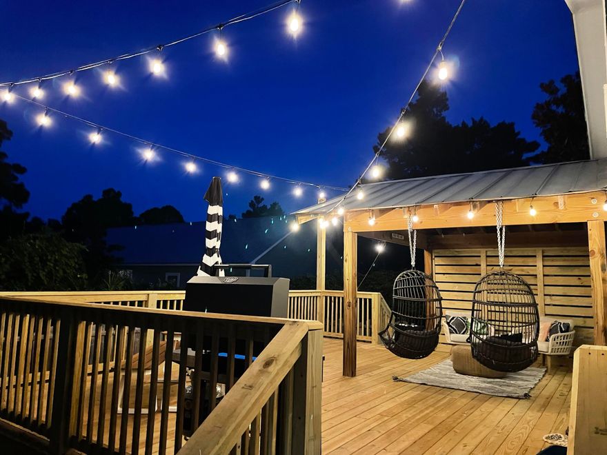 Imagine sitting on this gorgeous deck in the eventing listening to the Gulf and feeling the Gulf breezes. 'Good Vibes' is a beautifully updated Florida Cottage with an abundance of Charm! Ideal location South of 30A in Seagrove Beach. New shops and restaurants north on 30A and beach access south at Eastern Lake. Inviting front porch leads to an open living room, dining and brand new kitchen. Comfortable sleeping in all three bedrooms. The interior and exterior details enhance the coastal feel to just relax, unwind and enjoy time with friends, neighbors and family. Excellent vacation rental history and reviews!