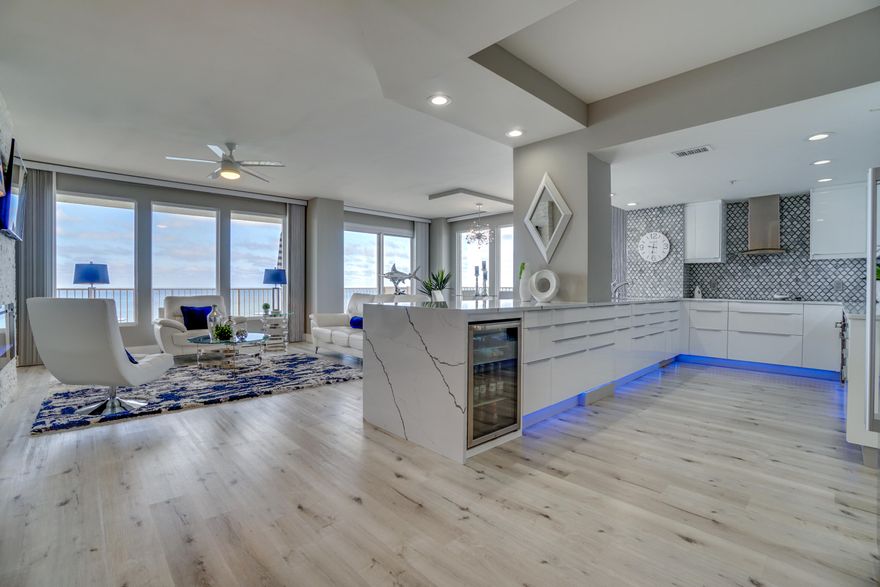UNDER CONTRACT-TAKING BACK UP OFFERSTake a look at this Luxury One of a kind Modern Gulf front Condo With The Best Views on The Beach with unobstructed views of the Gulf,St Andrews state park and all waterways. This beautiful gulf front unit is located near 5 star marinas,Restaurants and new international Airport. Unit has never been on Rental Program. This unit is being sold fully furnished with high end furniture.