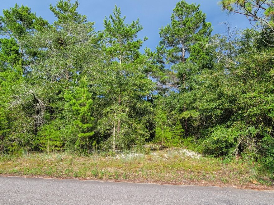 5 acres with a perfect location near the city and yet in the country. Enough land that you do have privacy, lots of oak trees, city water available, tap fee not paid.  Survey attached under document tab.