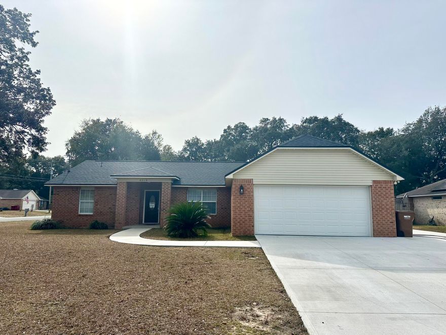 **** House is under a contract. Accepting back up offers until inspection is clear.****Great house, great neighborhood. New driveway extended 2023,  new roof 2020, new vinyl plank floor and new ceiling fan 2020, new French back door, new front door 2023. No HOA!