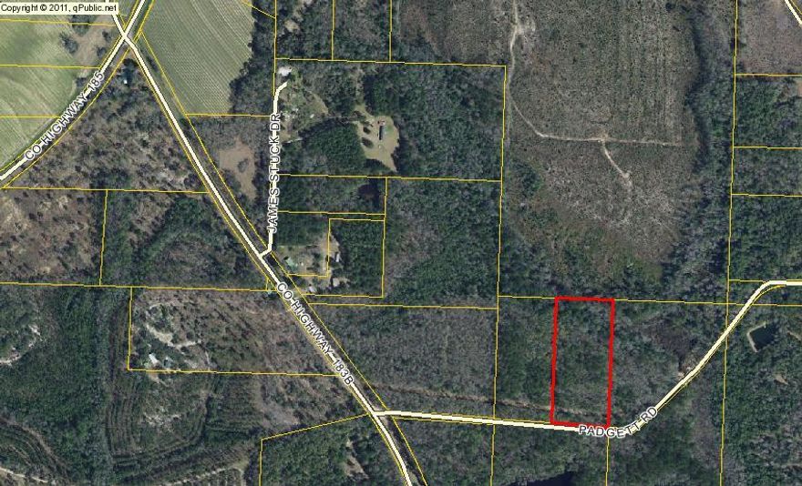 A little over 5 acres of beautiful wooded property = perfect for the new country home you've always wanted. Topo maps show it higher than most surrounding parcels. A short drive to town and also to the Beaches of South Walton. Additional acreage available.
