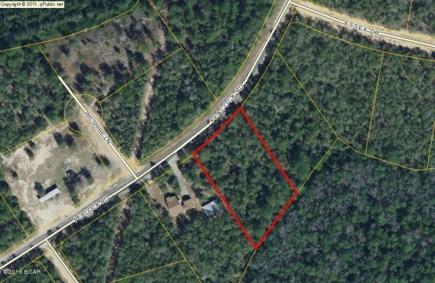 Wooded building lot over an acre. Easy access to Hwy 90. Lot information taken from Property Appraisers site and should be confirmed by buyer if important. No survey available.