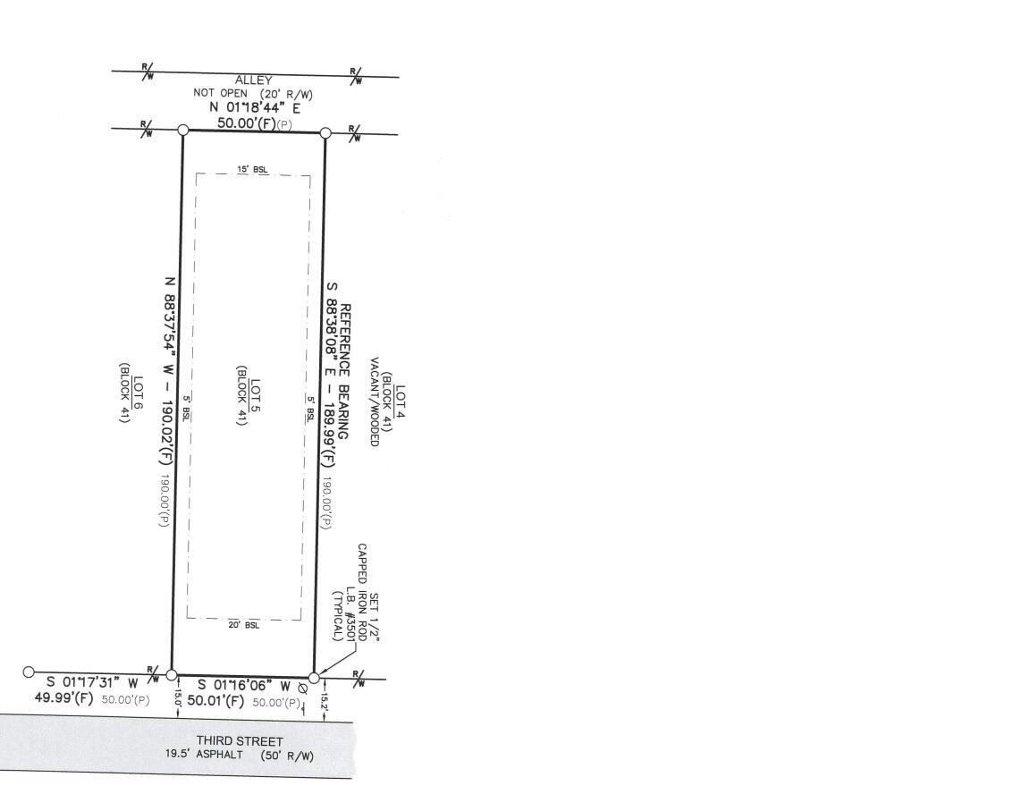 Cleared residential lot in Laurel Hill ready for your next new home. Survey Available