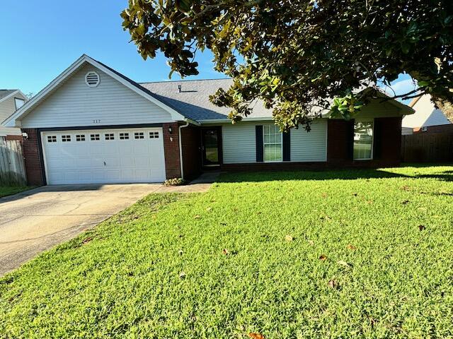 This 5 bedroom, 3 bath l home is located in the Emerald Pointe neighborhood with it's own private neighborhood beach access . It is just a short drive to Hurlburt AFB, shopping, and sandy beaches.