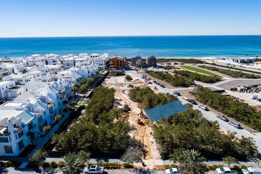 Spectacular custom homesite in the XX Block of Alys Beach south of Scenic Hwy 30A.  This beautiful homesite faces west yielding endless design opportunities for a custom home.  The homesite is approved for two conditioned stories of living space with a third story roof terrace design element allowing for open air entertaining and  watching amazing sunsets.  This property is only one of two remaining homesites in the XX Block.  Contact Alys Beach Properties to learn more about this incredible opportunity.