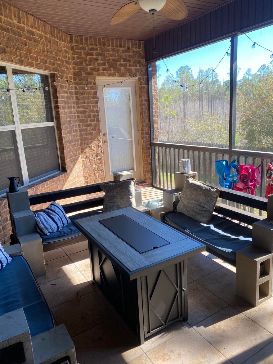 Massive, 2300+ SF home with 3 bedrooms and a study! Enjoy quiet evenings on the screened in patio overlooking greenery with no neighbors behind you.