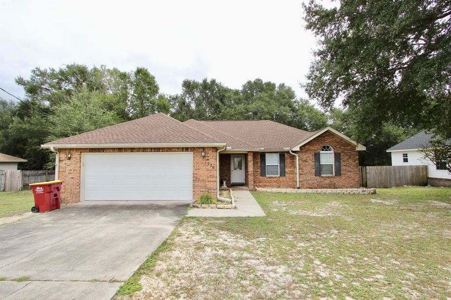 Welcome to this charming brick home located in the desirable Wildwood Gables subdivision. Offering 3 bedrooms and 2 bathrooms across 1,522 sq ft, this property features an open and functional floor plan perfect for comfortable living.The spacious living areas flow nicely into the kitchen, making it easy to entertain or enjoy quiet evenings at home. The primary suite offers privacy and convenience with its own bath, while the additional bedrooms are generously sized.Step outside to the fenced backyard and enjoy a back deck that's perfect for cookouts, gatherings, or simply relaxing. With a two-car garage, plenty of storage, and a low-maintenance brick exterior, this home has everything you need.