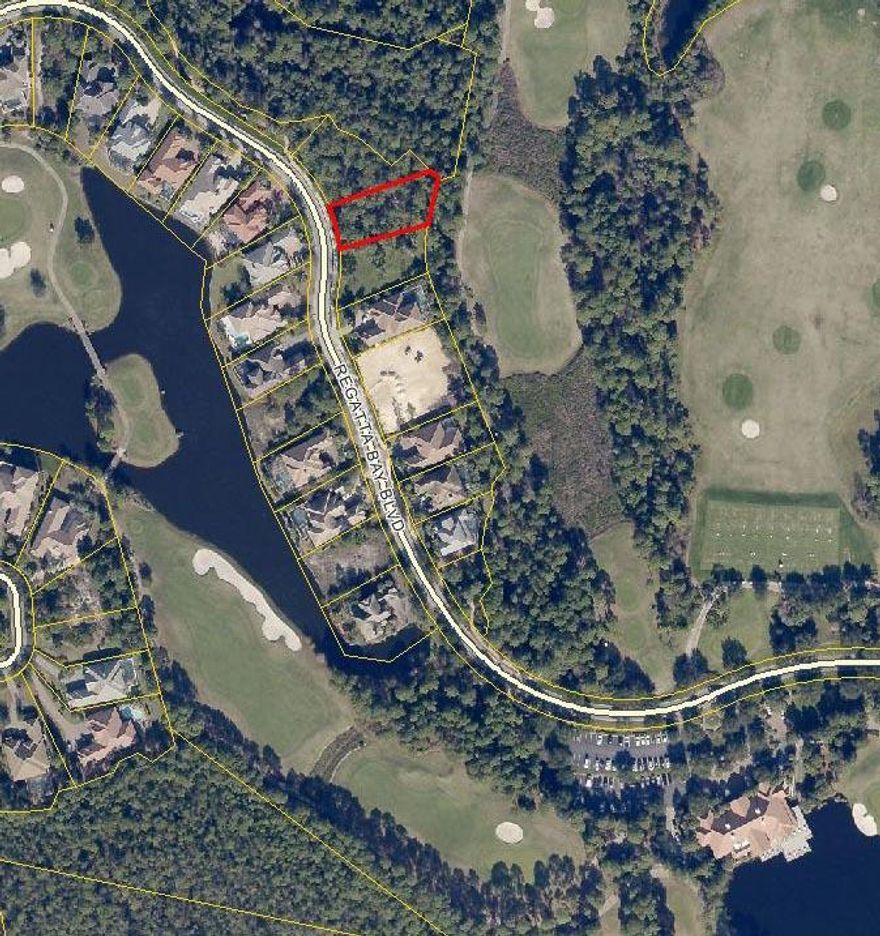 RARE & UNIQUE! Exceptional building site with golf course with no buildout requirements. Regatta Bay's luxurious homes are nestled amidst breathtaking nature preserves with the Choctawhatchee Bay as a northerly border. The Regatta Bay Golf and Country Club is a golfer's paradise and one of the most popular and sought after around! Legendary Marina is also located on the property offering boat storage and related services and for over 750 vessels.