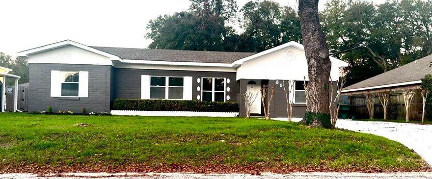 ADU 400 SQFT!!! EXTRA RENTAL INCOME OPPORTUNITY! Seller offering $5,000 to closing cost with asking price. Welcome to this charming home, situated in a peaceful, family-friendly neighborhood where community and tranquility come together. One of its standout features is the fully equipped mother-in-law suite, complete with a private entrance. This home offers a private patio to enjoy with loved ones, along with a spacious backyard to customize with preferred features. This home is located in a desirable area which is convenientlyminutes away to the bay and a short drive to the beach. Less than a 15 MIN drive to Destin. This home has all updated electrical, both water heaters brand new. 2022 Roof along with HVAC 2022. Come see this recently renovated home for yourself today!