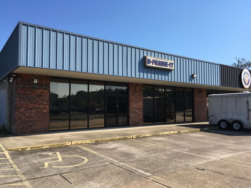 Flexible space suited for many types of businesses. Large open area in the front of the unit with two offices. There is a breakroom,bathroom, and heated and cooled storage area in the rear of the unit. There is also an adjacent yard area that can be used.