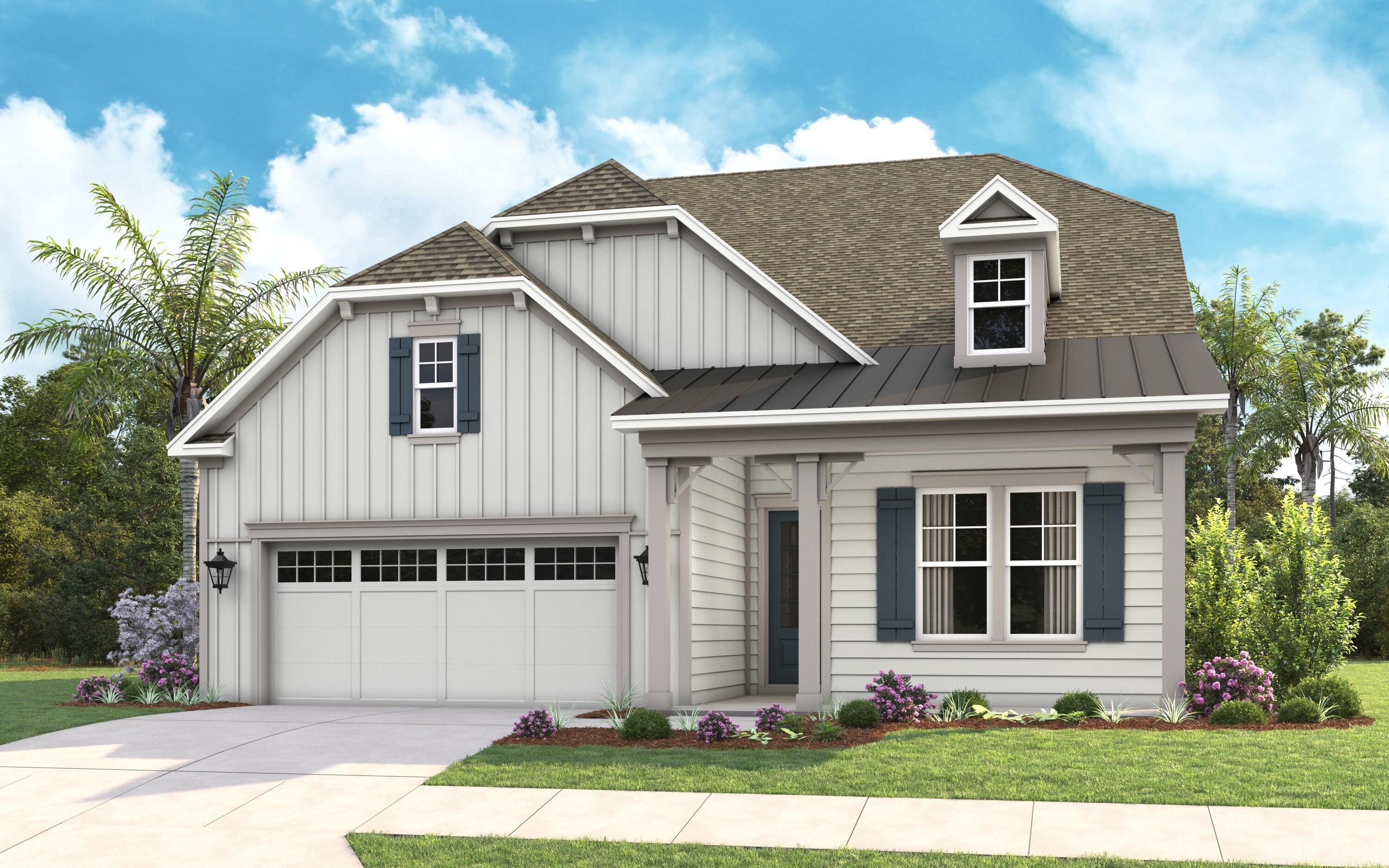 **NEW CONSTRUCTION** Model photos used for reference. Welcome home to The Madison. This open floorplan features 10' ceilings w/ 11' great room ceilings allowing plenty of natural light in through the impact resistant PGT windows. The oversized primary bedroom overlooks the spacious backyard and woodland preserve with peek-a-boo views of a tranquil pond. The gourmet kitchen with Lusso Quartz counters is complete with GE profile Stainless steel appliances and 42'' upper cabinets. One of the secondary bedrooms becomes an en-suite with a private bathroom. Oak tread stairs take you up to the bonus room complete with full Bathroom and large Walk-in-closet. Completion date of late October/ early November. Located in the sought-after Saltgrass at Ward Creek community, this home places you just minutes from all that Panama City Beach has to offer--without the congestion. Enjoy quick access to 30A beaches, Pier Park, Top Golf, and a vibrant array of shopping and dining. Salt Grass is also positioned near exciting new developments, including the 87-acre TMH/FSU Hospital, the upcoming West Bay Shopping Center with 50,000+ sq. ft. of retail space, and a Publix, expected to open in Spring 2026.Whether you're looking for elegance, space, or an unbeatable location, the Madison delivers it all--luxury living inside and out!