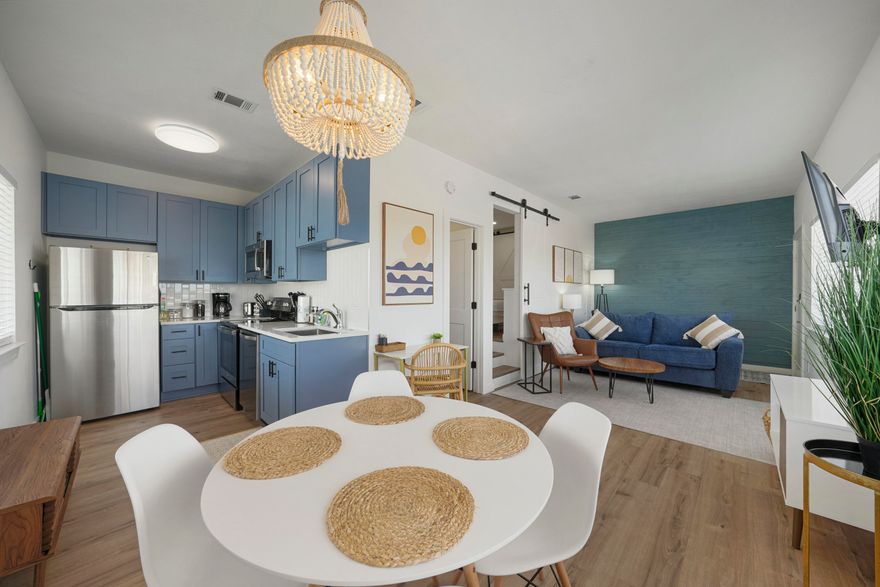 WATERVIEW AND ONLY 350 YARDS FROM THE BEACH!! Step into your own island oasis with stunning views of the Santa Rosa Sound. Enjoy the sunset from your own unit! This fully-furnished 1BR/1BA Island Isla condo was renovated in 2024 and has an excellent rental history ($31,000+ GRI in 2025). Tastefully modern upgrades include luxury vinyl plank flooring, Shaker-style cabinets and quartz countertops, Stainless steel appliances, and a custom shower with floor-to-ceiling tile and glass enclosure. Boasting 3 large picture windows, you will appreciate the abundance of natural light year-round. You'll enjoy the true ''island life'' walking or biking to local restaurants, cafes, and shops. Two public beach accesses are an easy stroll from the unit, while the Okaloosa Island Boat Basin provides the perfect spot to launch kayaks or paddleboards! If you prefer, hop in your car, parked in your own assigned, covered parking spot, conveniently situated just outside the door and down the steps! You'll be only a short car-ride away from downtown FWB, military bases, or Destin/Crab Island. No matter how you slice it, this unit is pure BLISS BY THE BAY!