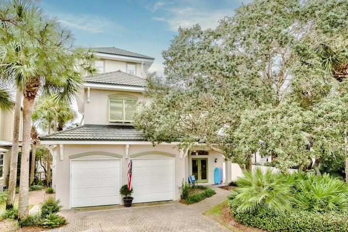 Welcome to a majestic 2670 sq. ft. three-story beach house perfectly nestled within Destin's premium beachside locale, just off the Scenic Highway 98. This exquisite lakefront retreat tucked inside the exclusive, gated community of Destiny effortlessly blends luxury living, vacation charm, and immense investment potential.Boasting the capacity to comfortably accommodate up to 15 guests, this beach house is an immaculate gem. The first floor contains a grand primary suite, complete with a king-sized bed, a charming twin daybed, a spa-styled bath, plus direct access to the private saltwater pool. Enjoy the airy open-plan living room with a fireplace and built-in shelves. The chef's kitchen is a culinary dream accentuated by the shining granite counters and stainless steel .... stainless-steel appliances.
Ascend to the second floor to discover a comfortable bunk alcove, two spacious bedrooms, one furnished with a king-sized bed and the other featuring two queen beds, interlinked by a convenient Jack & Jill bath.
The uppermost floor reveals an enchanting loft housing twin daybeds and captivating lake and gulf views. Herein, you'll also find a handy kitchenette perfect for quiet, intimate moments.
Outdoors, indulge in your private above ground pool terrace overlooking the lake or spoil yourself with Destiny's resort amenities: the lagoon, hot tub, tennis courts, fitness center, and clubhouse. All these are directly opposite the picturesque James Lee Park beach access, known for its pristine white sands and calming emerald green waters.
Recent upgrades include:
2 new HVAC units installed Mar 25 with warranty included
Roof replaced in 2017 with top grade materials
2nd floor has new carpeting and stairs are now wood
Newly renovated kitchen with all new cabinetry, stainless steel appliances, granite counters, and detailed lighting
Recently installed wood look tile floors throughout the main living level
Newly remodeled master bathroom with beautifully tiled walk-in shower, separate soaking tub and double vanities plus a HUGE walk-in closet
New full bath addition on main level with beautiful tiled walk-in shower.
Added perks include extra-large closets in the primary bedroom and a spacious walk-in closet in the primary bath. This property also comes fully furnished and ready for immediate enjoyment or high-yield rental income potential.
Schedule a showing or contact us today for more information on this irresistible lakefront retreat. Your dream home patiently awaits at 4634 Sunset Pointe!