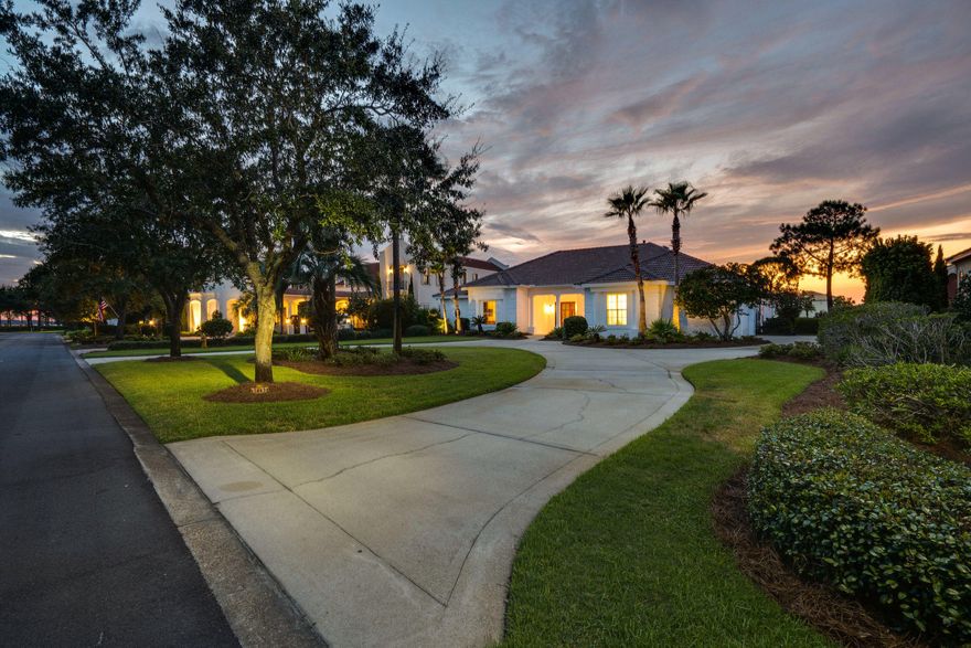 Extremely rare opportunity to own a lovely home boasting never ending views of the Choctawhatchee Bay AND the Burnt Pine Golf Course! Superior location and affordable pricing make this home a must see. Located on a premier lot with lush landscaping, a circular driveway, and ample room for owner and guest parking. A priceless experience, as you will have the privilege of enjoying the most spectacular views from sun up to sun down each & every day from this distinct location. Ideal floor plan and ample square footage all on one level provide for extremely comfortable living for families of all sizes. Living areas and Dining areas are anchored by the centrally located kitchen, all of which are enhanced by the stunning views throughout the home. Flooded with natural light from the abundance