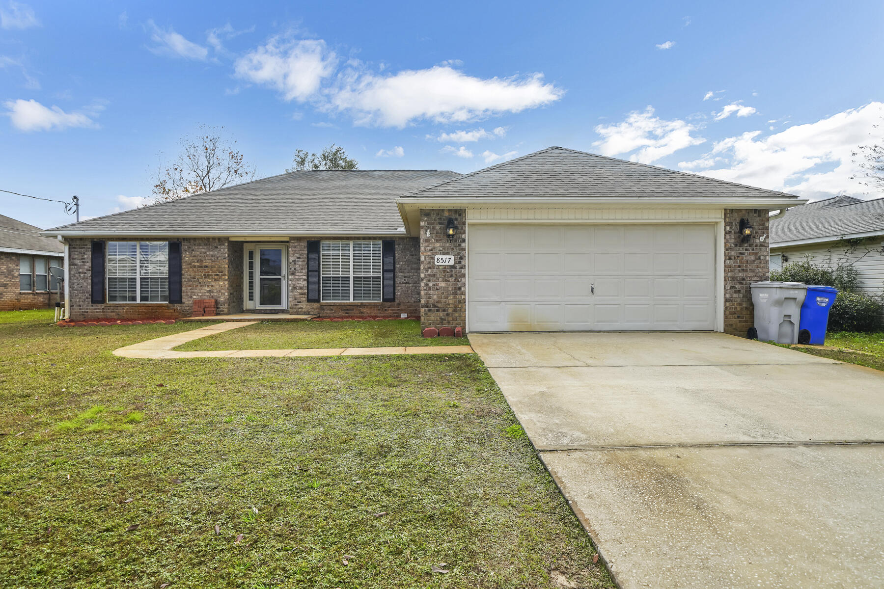Move-in ready home conveniently located in close proximity to the Navarre School District. This 4 bedroom, 2 bath has an abundance of indoor and outdoor space for entertaining. The kitchen provides an ample amount of cabinet space, beautiful countertops and an eat in dining area. You will find that the kitchen flows nicely into the large living area. The master suite features a double vanity, garden tub with separate shower and double closets. There is a concrete patio attached to the home out back where you can enjoy your morning coffee or afternoon grilling. The entire backyard is privacy fenced. Last but not least...NO HOA.