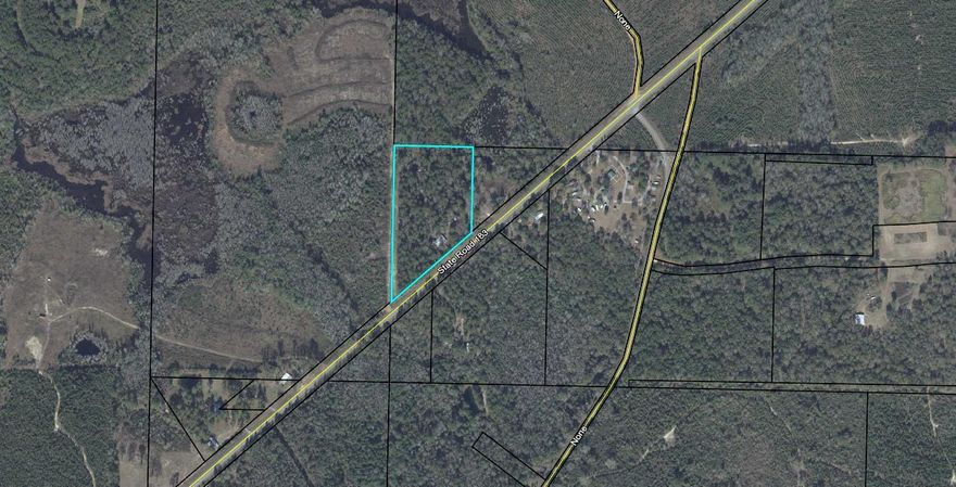 7.42 acres located in the Leonia Community.  Land was previously lived upon so it does come with a well, septic and power pole available.  There are 2-3 older mobile homes (no value given) on the property, none livable.  Seller to not remove any homes or debris.  Seller says here is a small pond on the back of the property.  It is very wooded but would still be worth the efforts. Seller is having the property surveyed. .