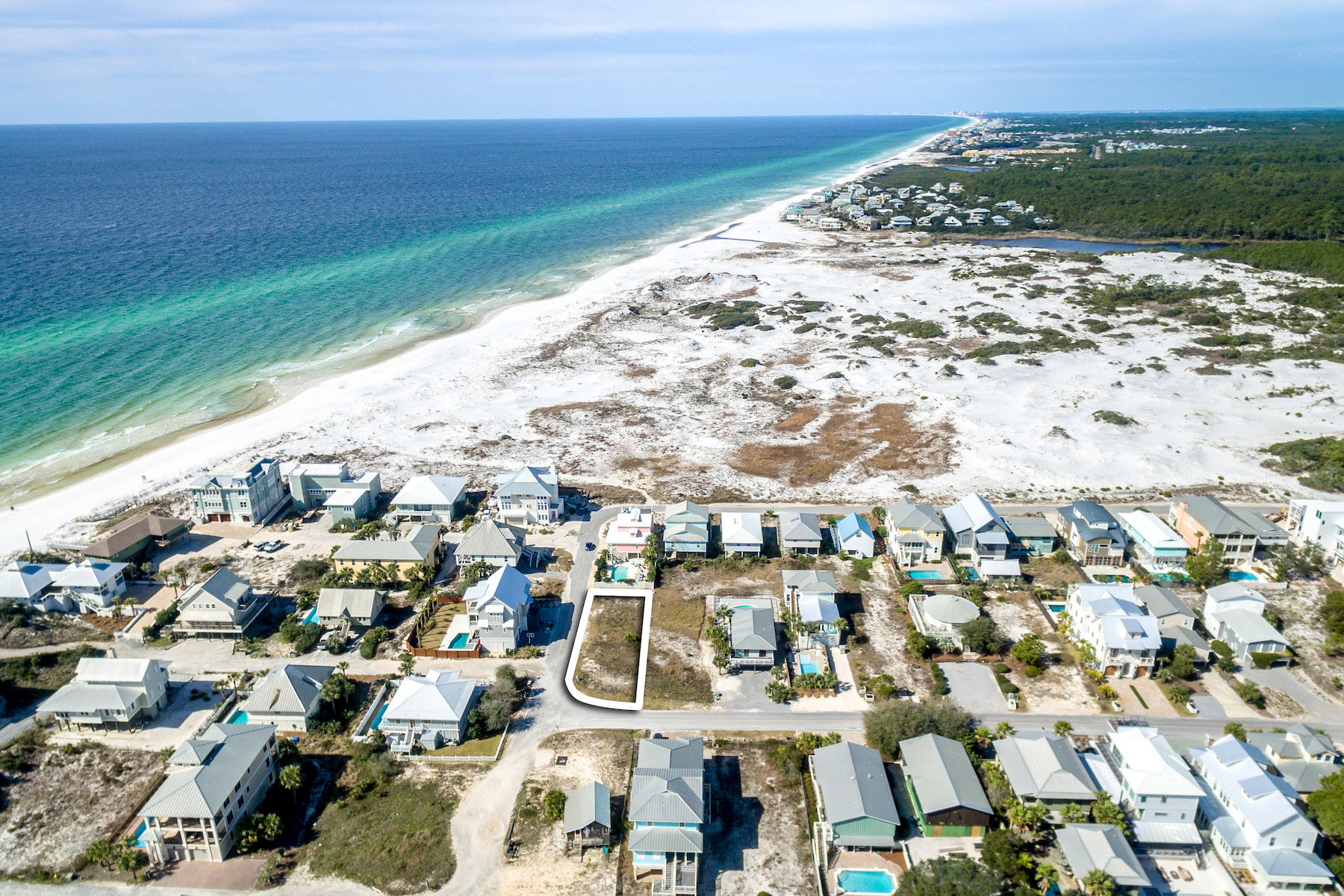 One of the few remaining opportunities to build your dream home in beautiful Grayton Beach. This lot will have spectacular and forever views of both the gulf and stunning dune system of Grayton State Park.The Town of Grayton Beach is surrounded by Grayton State Park, Western Lake and the Gulf of Mexico. You may enjoy it's stunning beaches, bike riding, fishing, boating or boarding on Western Lake and it's fantastic restaurants & boutiques.