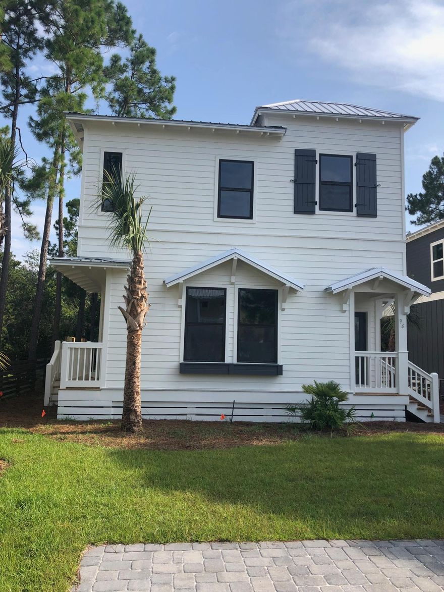 Great affordable home South of 30A. Easy beach access. Restaurants and shops close by at both 83 and 393. Spacious and open floor plan with nice finishes throughout. 1st floor bedroom or bunk room. Great porches on 1st and 2nd floors. Both this home and the one next door (90 Snapper) are great homes for rental, 2nd home or full time resident