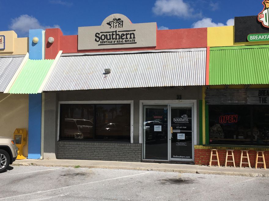 Sought after store front in Pensacola Beach, space is ready to go.