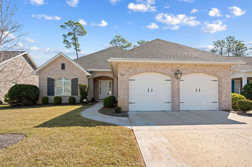 Step into this stunning 4-bedroom, 3-bathroom brick home, where comfort, style, and functionality come together perfectly. Centrally located and designed with modern living in mind, this home offers an inviting, open layout that's both spacious and warm. As you enter, you'll be greeted by beautiful shiplap siding and wood beams that create a charming, rustic atmosphere. Built in 2020, this home boasts a thoughtfully designed floor plan and high-end finishes throughout. The kitchen is a chef's dream, featuring sleek quartz countertops, a gas cooktop, stainless steel appliances, a breakfast bar, and a cozy kitchen nook. Soft-close cabinet drawers and ample storage add both style and practicality to the space. The main living areas are highlighted by stunning wood flooring, while tile flooring enhances the bathrooms, and plush carpeting provides comfort in the bedrooms. The home is beautifully appointed with 8-foot doors, raised ceilings, and crown molding, giving the entire space a luxurious feel. The intelligently designed split-bedroom layout ensures privacy for all residents, with an additional bedroom and ensuite perfect for guests or multigenerational living. A quiet, tucked-away office space near the laundry room offers a peaceful retreat for work or study.
The spacious primary bedroom is flooded with natural light, creating a serene atmosphere. The attached ensuite is a luxurious escape, complete with double vanities and a large tiled shower, offering the perfect space to relax and unwind.
An enclosed porch adds extra living space, seamlessly connecting the indoor and outdoor areas. The oversized garage provides plenty of room for vehicles and storage, rounding out the many features of this remarkable home.
Don't miss the chance to make this your forever home. Schedule a showing today and start envisioning all the possibilities!
________________________________________