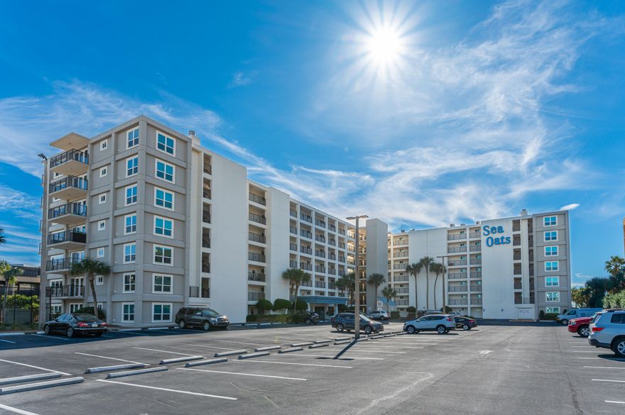 Welcome to Sea Oats, a gulf-front property in the heart of Okaloosa Island! This 2 bedroom/ 2 bathroom unit has been tastefully updated with a neutral coastal theme, making it turn-key, rental ready This unit features an open concept feel with the kitchen, dining, and living areas adjoining. The kitchen has a breakfast bar area for additional seating, stainless steel appliances, and backsplash. This unit features LVP flooring throughout with tile floors in the bathrooms.  The master bedroom offers Gulf Views and has an ensuite bathroom. The Sea Oats complex offers private beach access, a gulf-front pool (heated in winter months), fitness center, hot tub, tennis courts and BBQ grills. New washer/dryer and fridge (2022),  and new interior paint and water heater (2021).