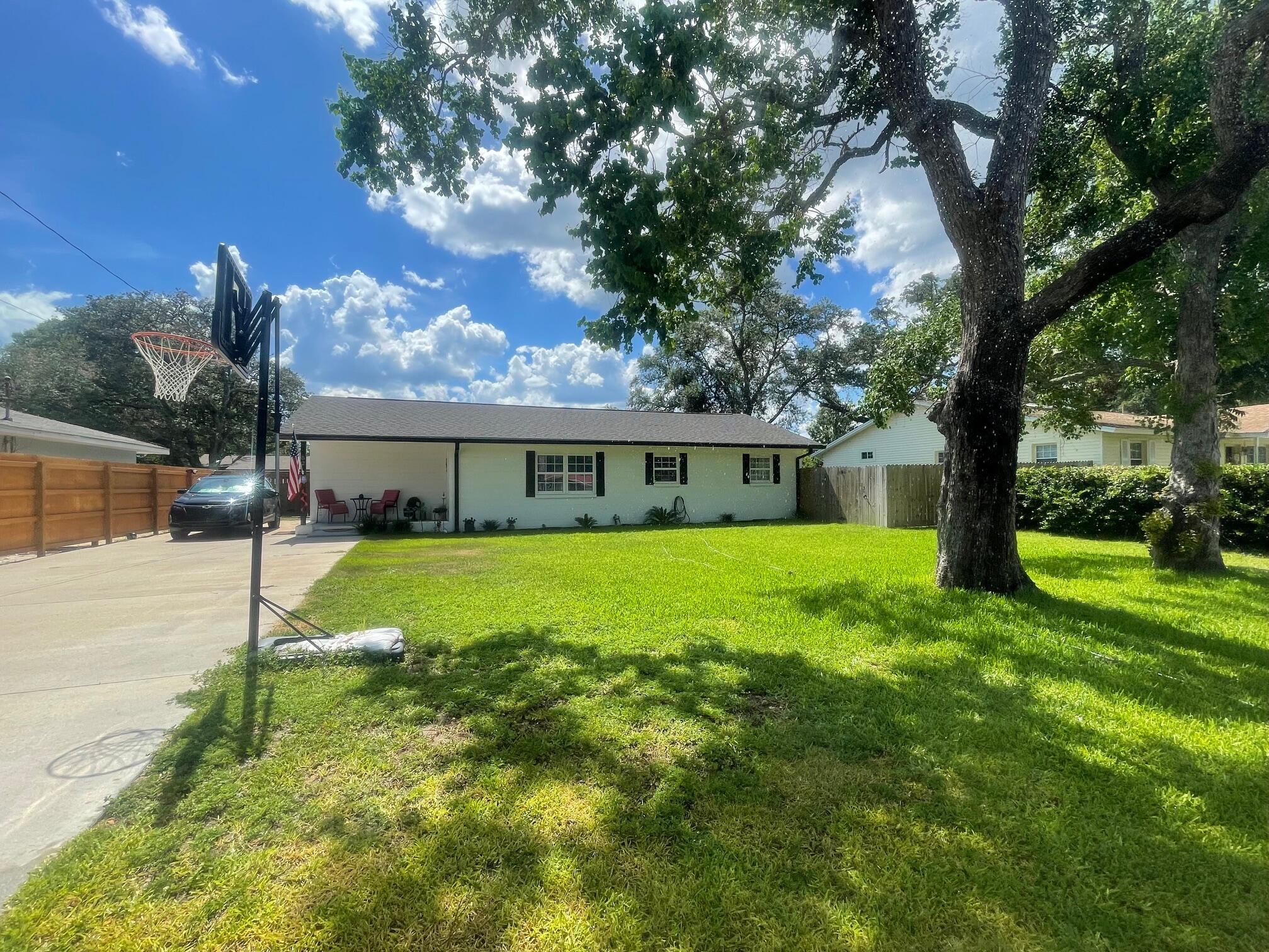Coming Soon! Looking for a completely RENOVATED home with a POOL & close to Eglin, Hurlburt, or the BEACH? Here it is - 2022 ALL NEW renovations include ROOF, HVAC, TANKLESS GAS WATER HEATER, ELECTRICAL WIRING/PANELS/FIXTURES, PLUMBING, WINDOWS, DOORS & MORE! You are going to love living the Florida lifestyle in this home with the NEWLY added PAVER PATIO, lush green grass and inviting IN-GROUND POOL! The LINER AND PUMP were replaced in 2022 as well! FULL kitchen & bath remodels were completed incl. appliances, cabinets, vanities, fixtures & counters! The sellers also recently added rain GUTTERS to the front & back of the home! Inside has tons of space: DINING ROOM, LIVING ROOM, & a MUDROOM. Entertain by the pool and then move inside to the large DEN featuring a brick FIREPLACE & BAR!