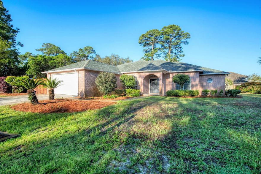 Welcome home to one of the most relaxing custom build's in the neighborhood. Owners built from the ground up. This corner lot beauty provides four full bedrooms, formal dining, and a brightly lit office. Whole house water filter system, and New 2018 Rheem HVAC with Smart Protective UV light feature Halo. The Livingroom features solid wood built in's and opens to a fun exposed brick game room. A second set of French doors leads you to an outdoor oasis. Wonderful for entertaining. Fully screened in back patio. The pool has a heated option for relaxing on cooler nights. Pool comes fully equipped with a master computer system and alarm safety complaint on all doors to keep kids safe. Entire house water filtration system. One of biggest lot's at Biscayne Pointe offering your family privacy. Plush landscaping both front and back. Elegant crown molding, bullnose corners, and a range of 9ft and 11ft high ceilings throughout. Custom kitchen cabinets, stainless steel appliances, granite top island and bar station, double oven, gas range, An outdoor shed is fully insulated with AC. GAS Water Heater and HVAC. A timed sprinkler system. Neighborhood features deeded water access with gazebo. Come see all there is to love! A list of all features included in the MLS documents.